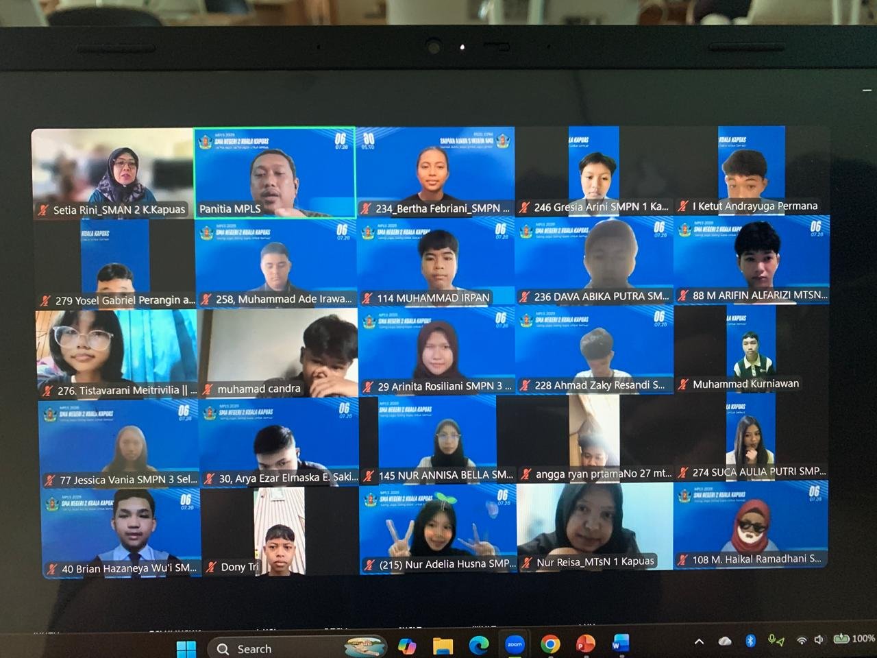 Sosialisasi MPLS Ramah SMAN 2 Kuala Kapuas
