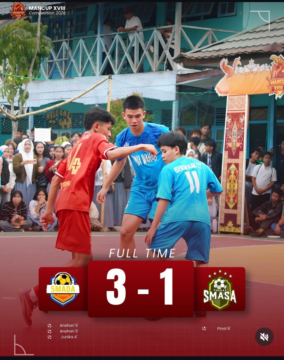 GEMILANG! TIM FUTSAL SMAN 2 KUALA KAPUAS JUARA MAN CUP XVIII TAHUN 2026