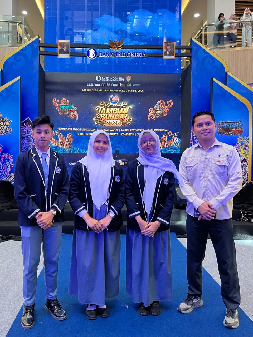Tim SMAN 2 Kuala Kapuas Berpartisipasi dalam Lomba Cerdas Cermat CBP Rupiah Festara 2026